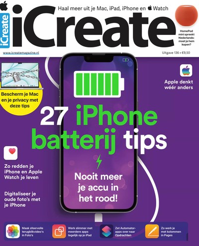 iCreate Magazine aanbiedingen