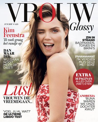 Vrouw Glossy aanbiedingen